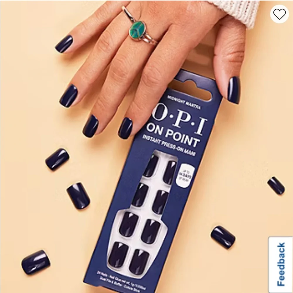 OPI On Point Press-On Nails - Midnight Mantra